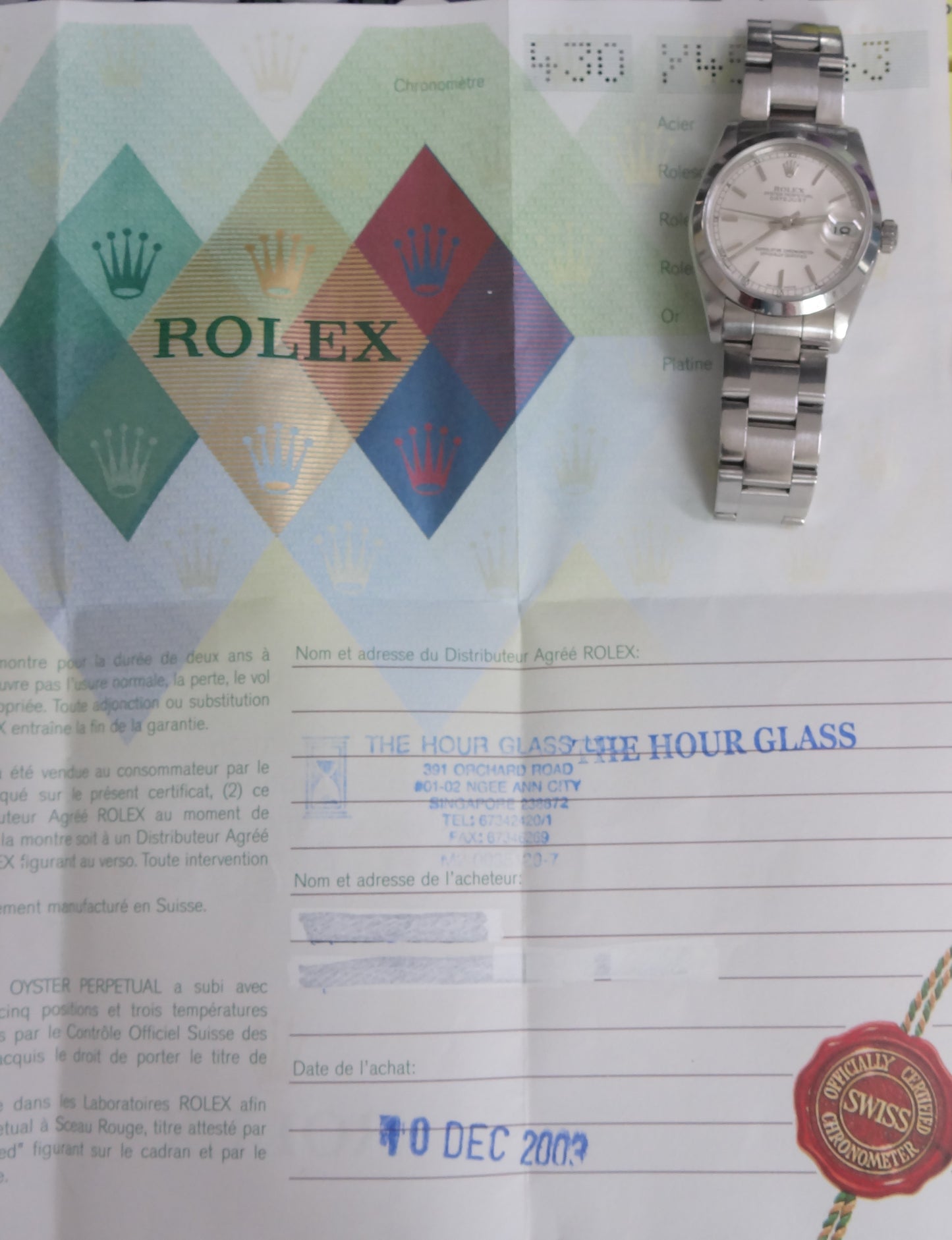 Rolex Midsize datejust 78240 #26801