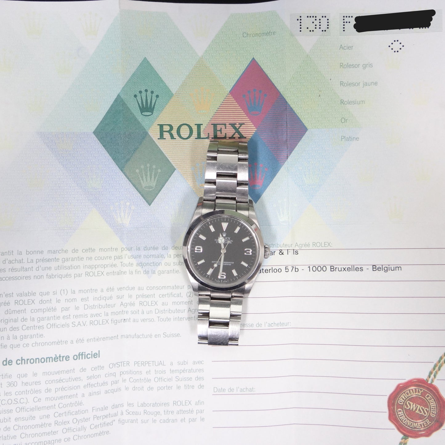 Rolex Explorer I 114270 #26631