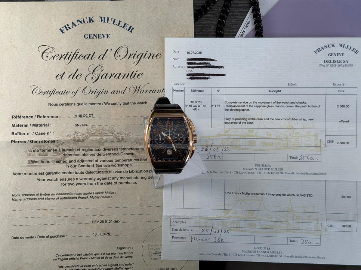 Frank Muller Vanguard 5N VR #28689