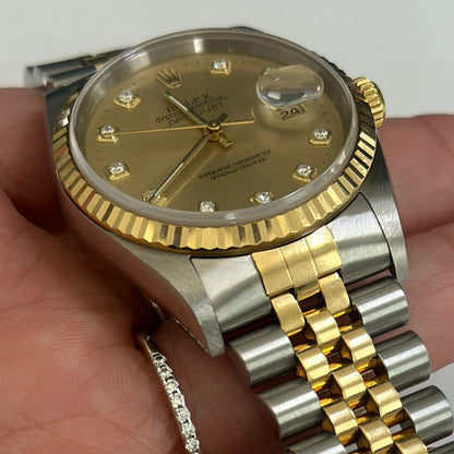 Rolex Mens Datejust 16233 #26381