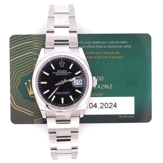 Rolex 126200 mens Datejust #28542