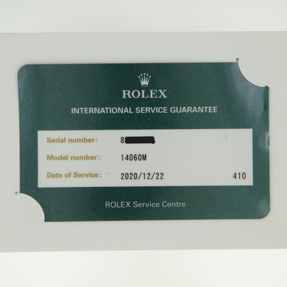 Rolex submariner no date 14060m #26682