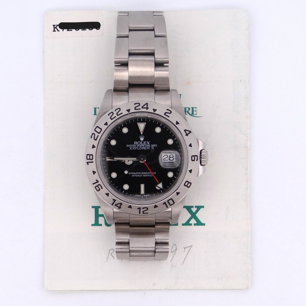 Rolex 16570 Explorer II #28541