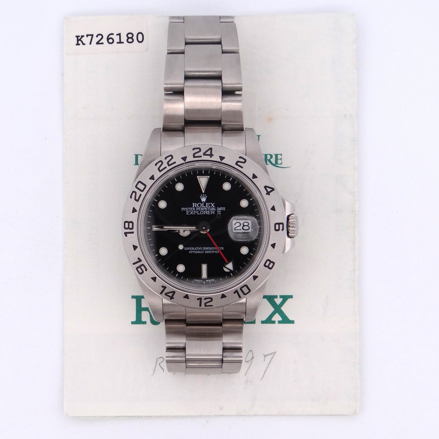 Rolex 16570 Explorer II #28541