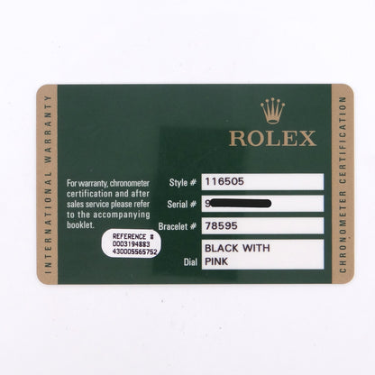 Rolex 116505 Daytona #28428