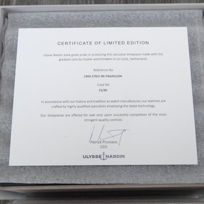 Ulysses Nardin FreakX 2303-270LE-9A-YAGASU #26675