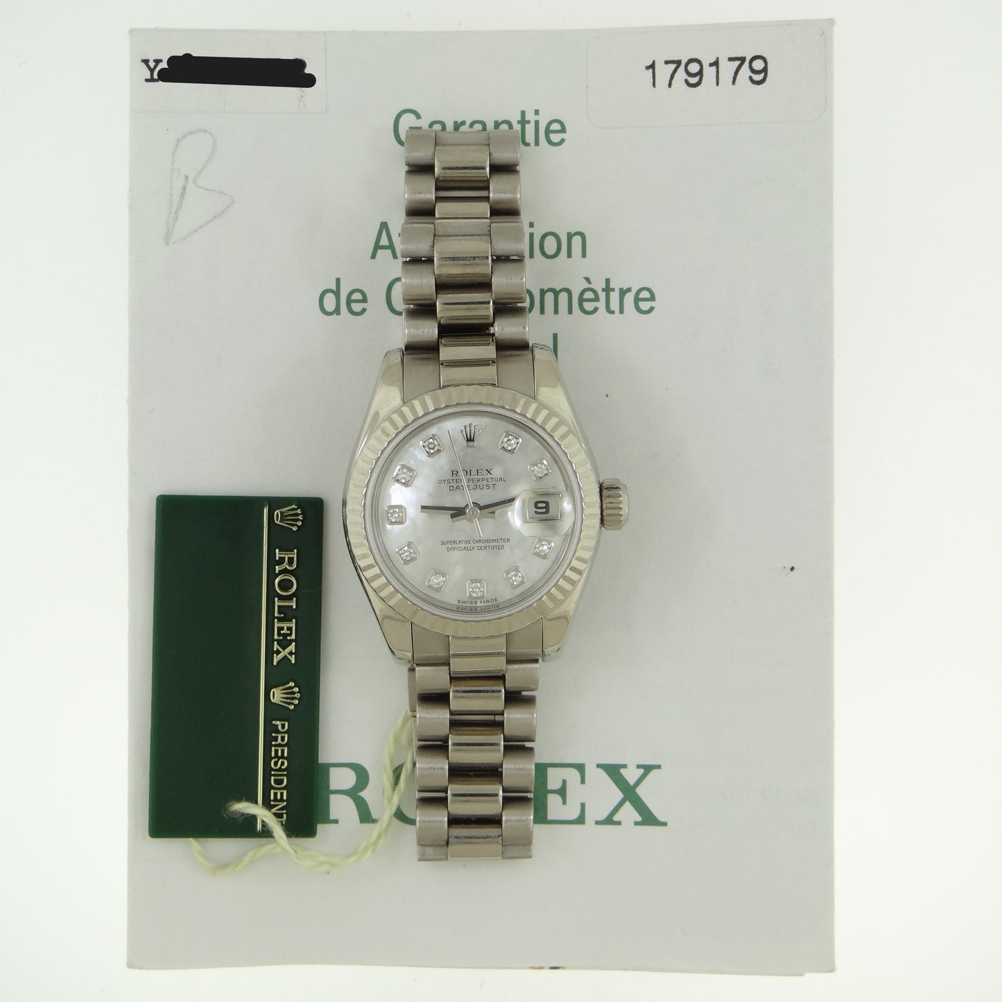 Rolex Ladies President 179179 #26687