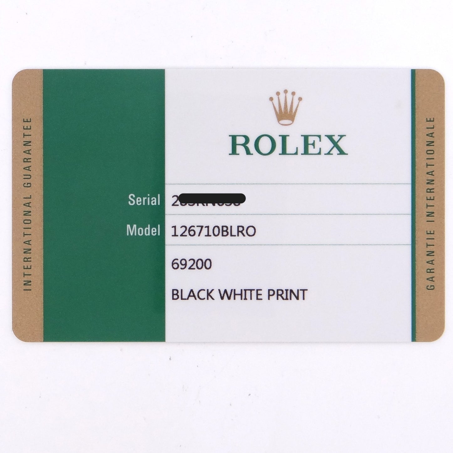 Rolex 126710BLRO GMT Master II