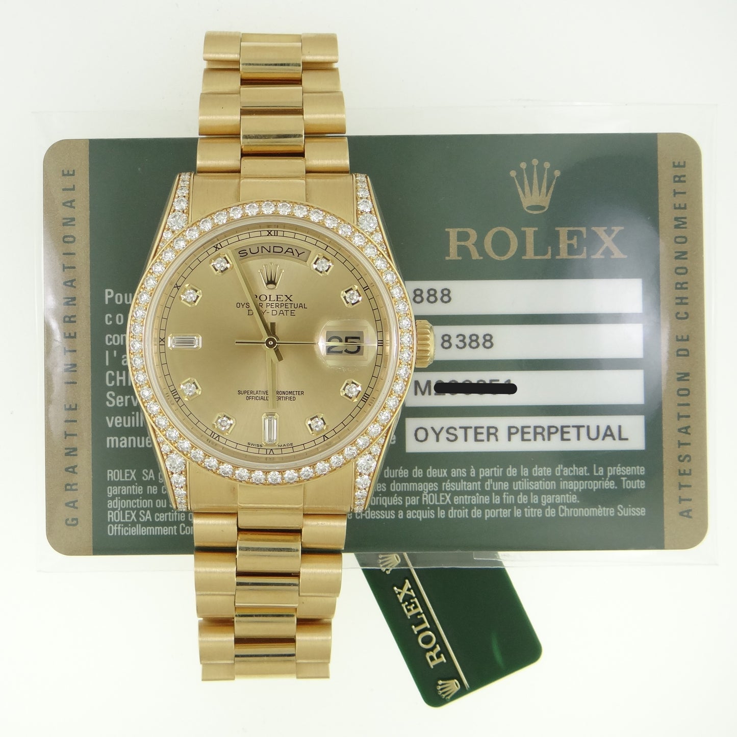 Rolex Daydate 118388 #26699