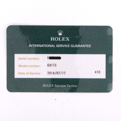 Rolex 69173 ladies Datejust #28448