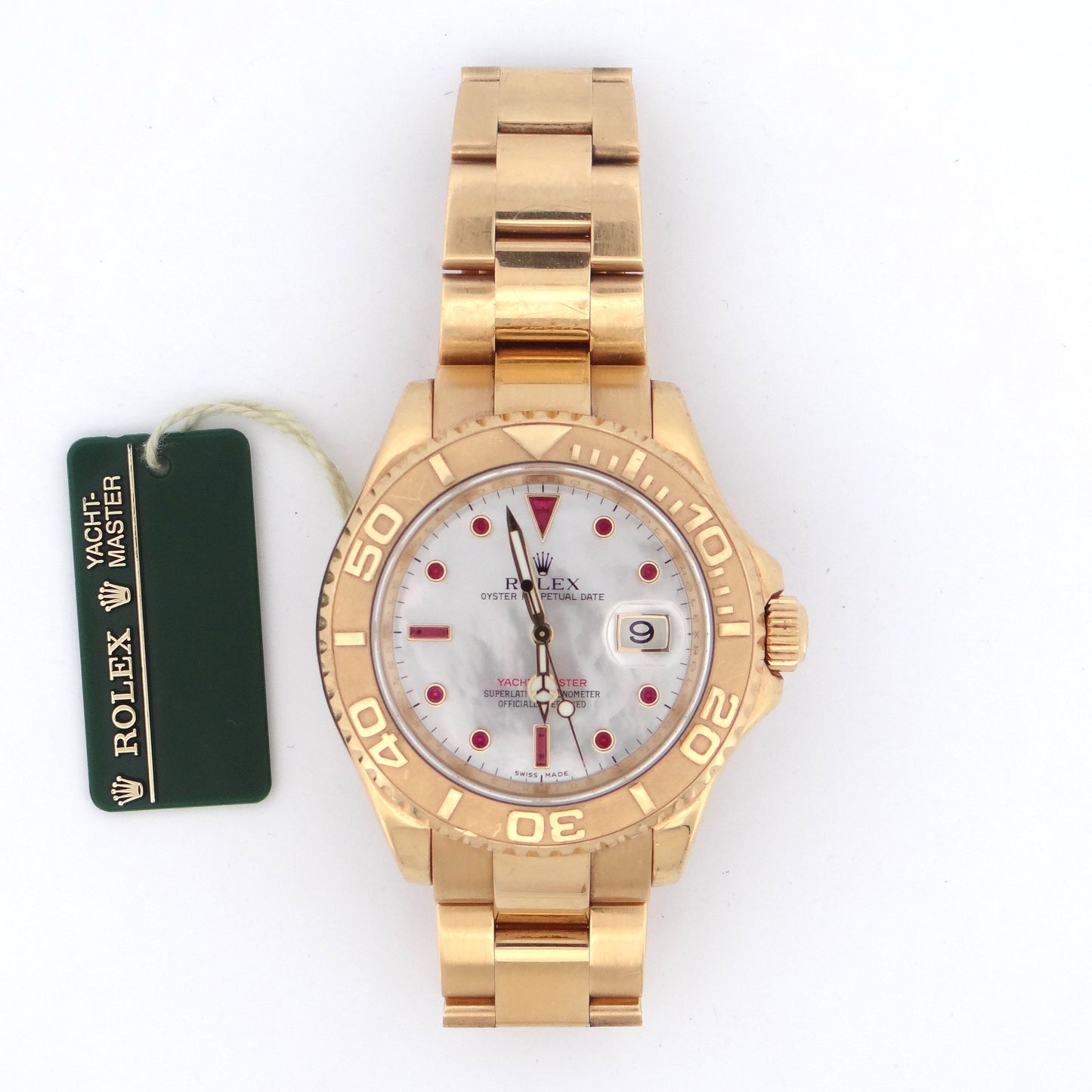 Rolex 16628 Mens Yachtmaster #28581