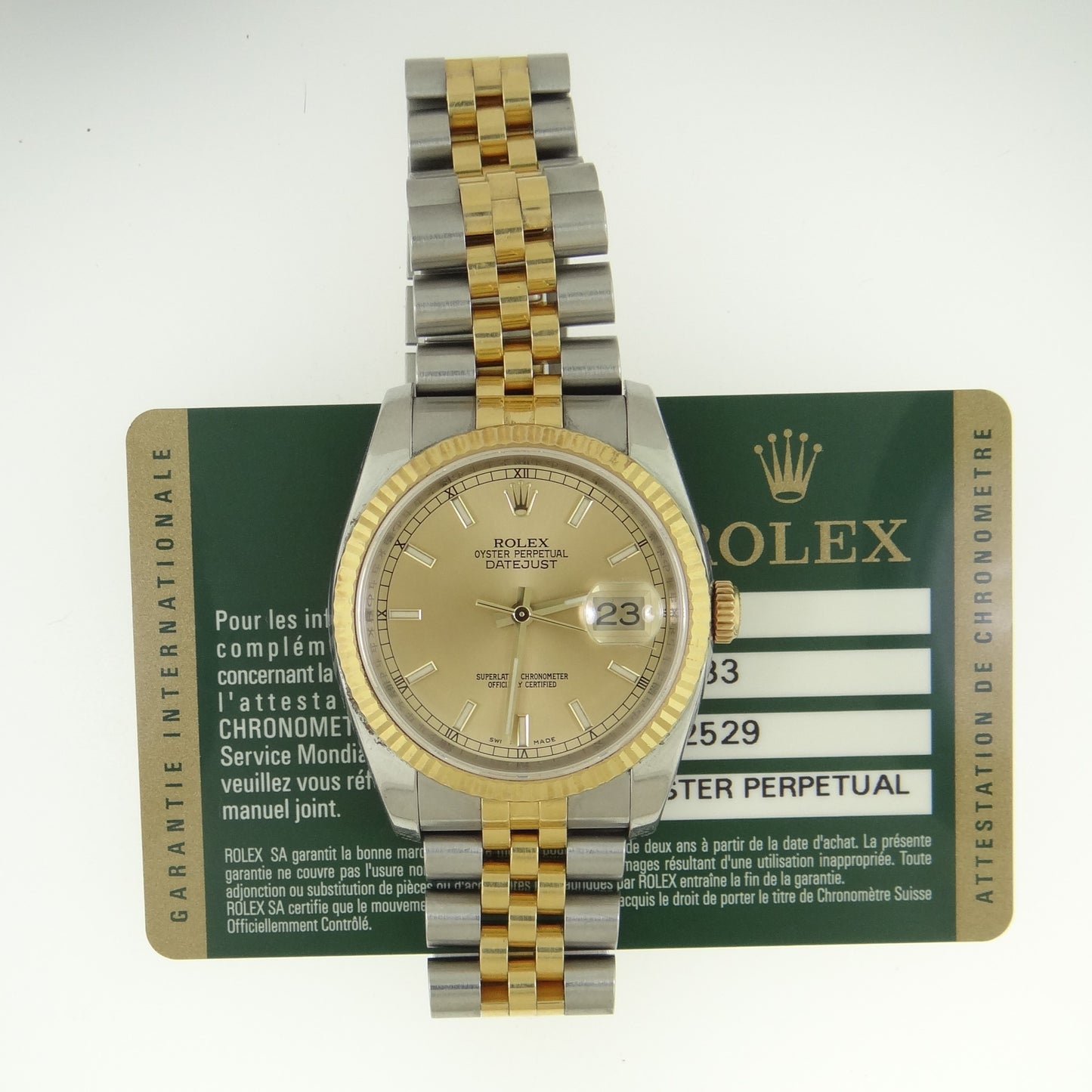Rolex Mens Datejust 116233 #26714