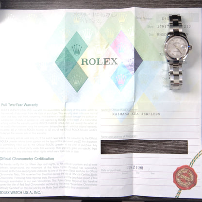 Rolex 179174 ladies Datejust #28460