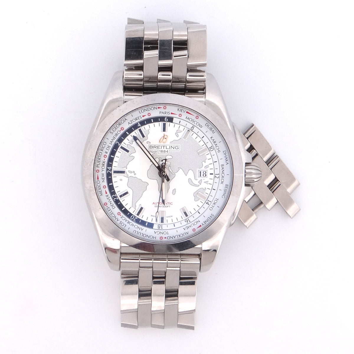 Breitling WB3510 Galactic Unitime #28602