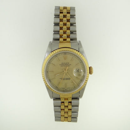 Rolex mens Datejust 16233 #26741