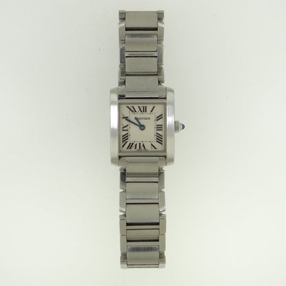 Cartier ladies tank francaise 2384 #26750