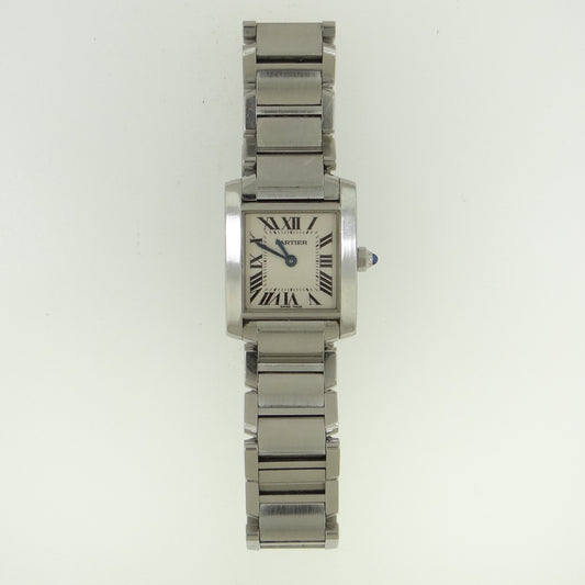 Cartier ladies tank francaise 2384 #26750