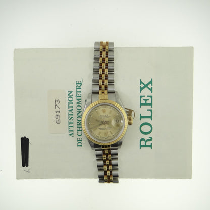 Rolex Ladies Datejust 69173 #26739