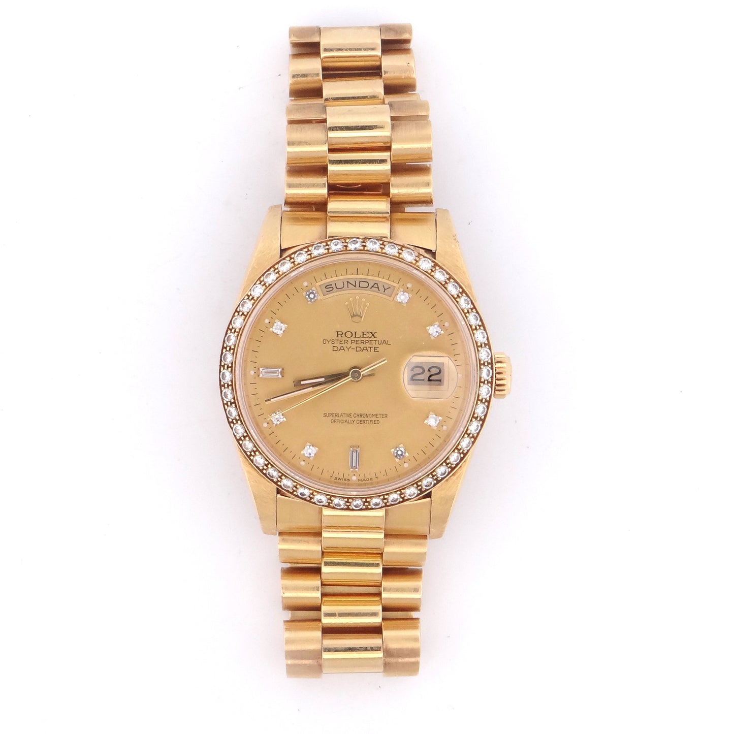 Rolex 18348 mens President #28639