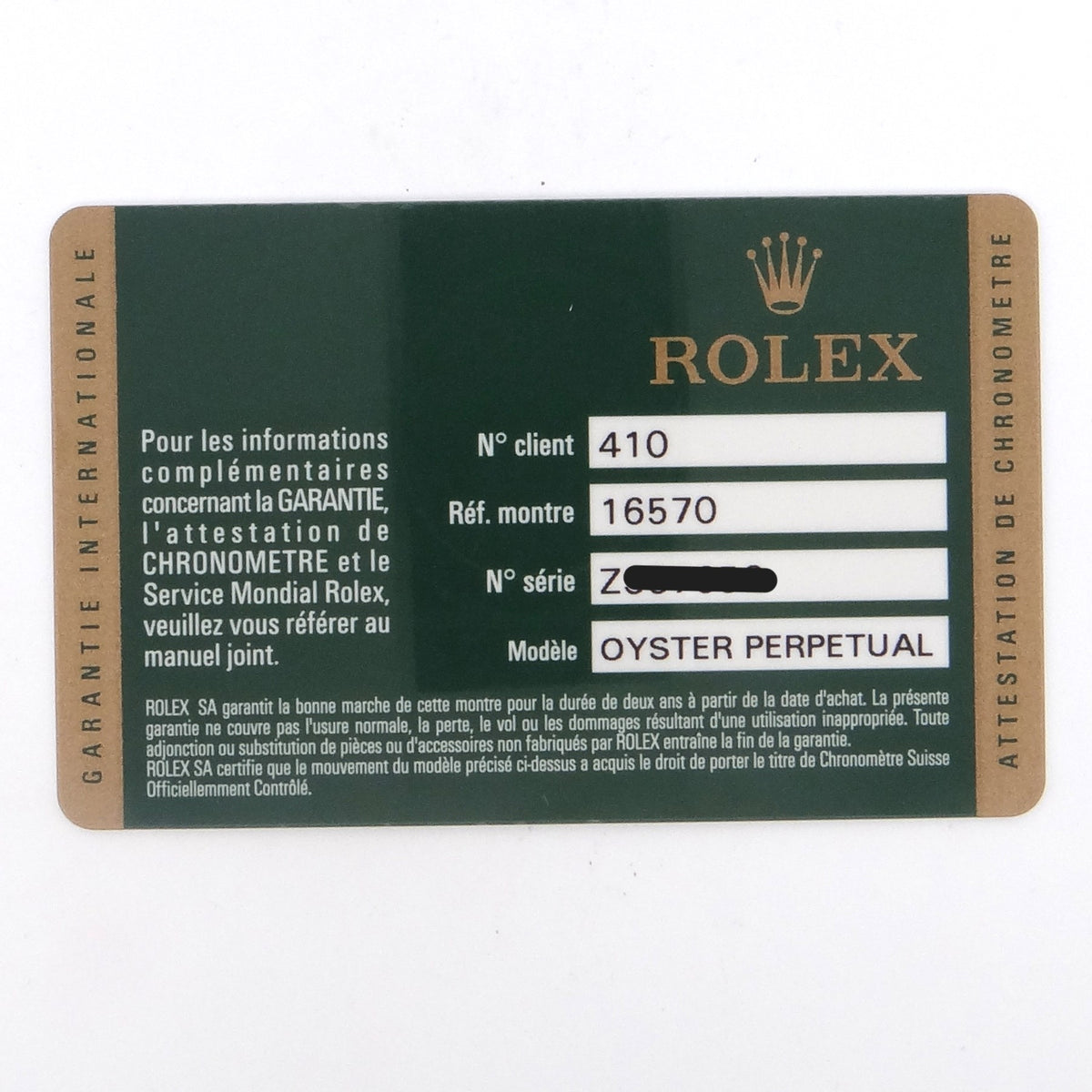 Rolex 16570 Explorer II #28640