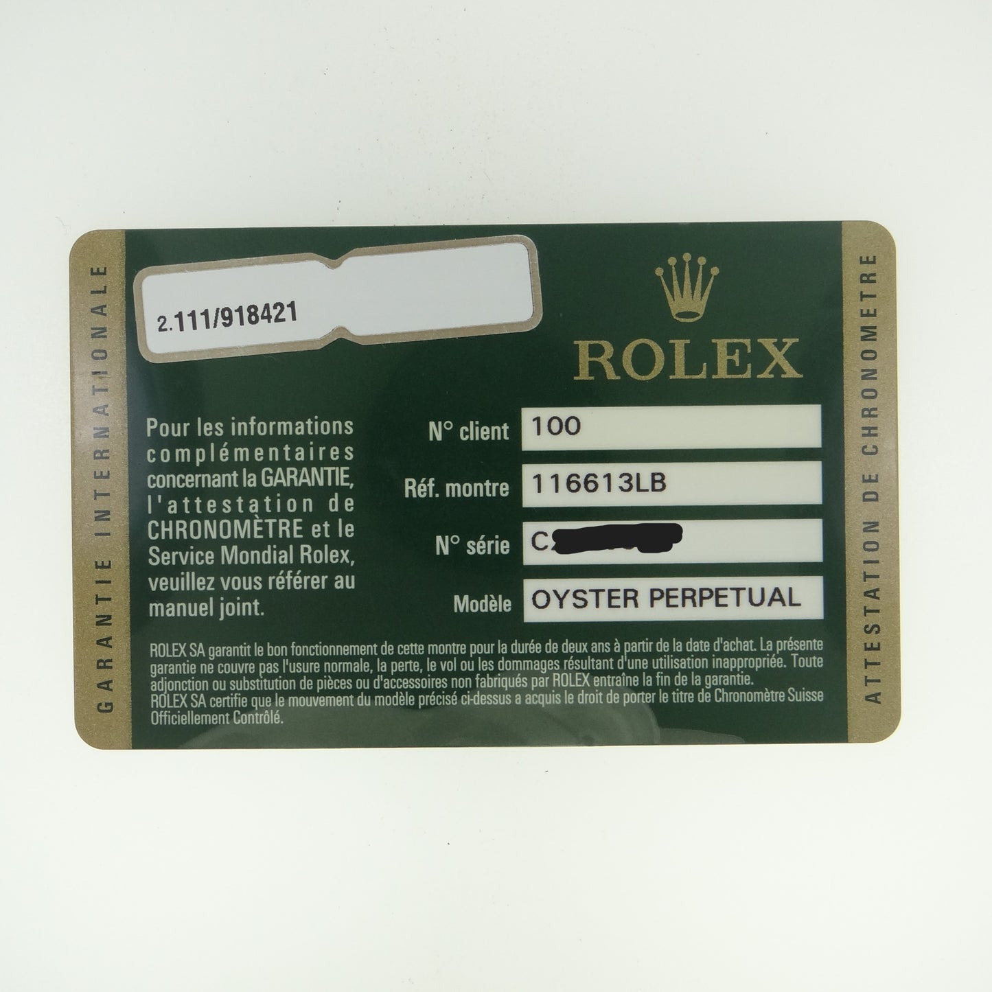 Rolex Submariner 116613 #26797