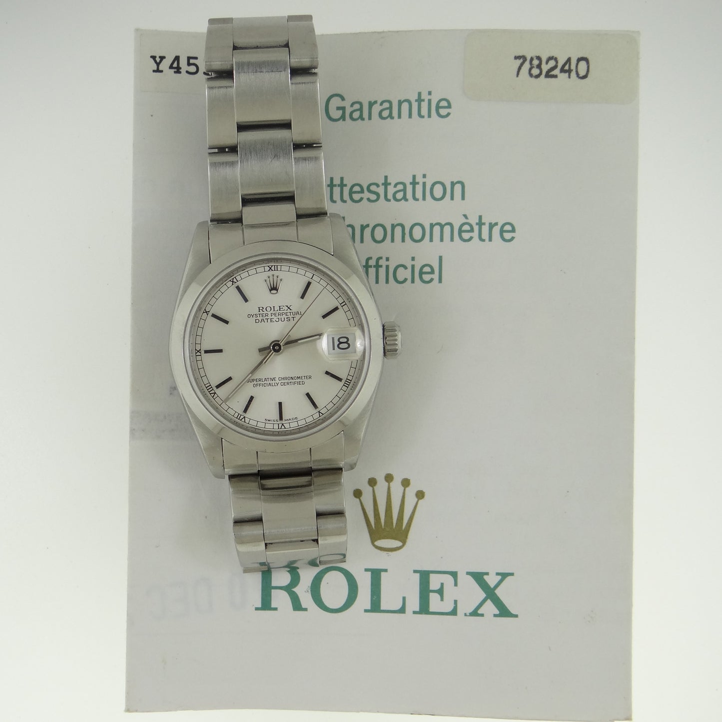 Rolex Midsize datejust 78240 #26801