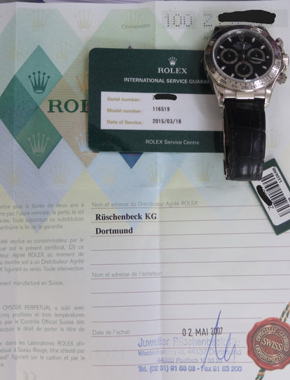 Rolex Daytona 116519 #26789
