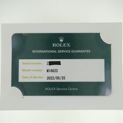 Rolex Mens Yachtmaster 16622 #26838