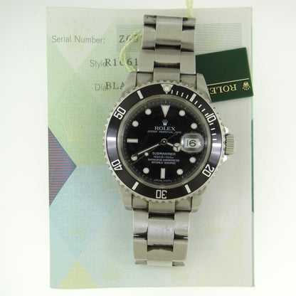 Rolex Submariner 16610 #26840