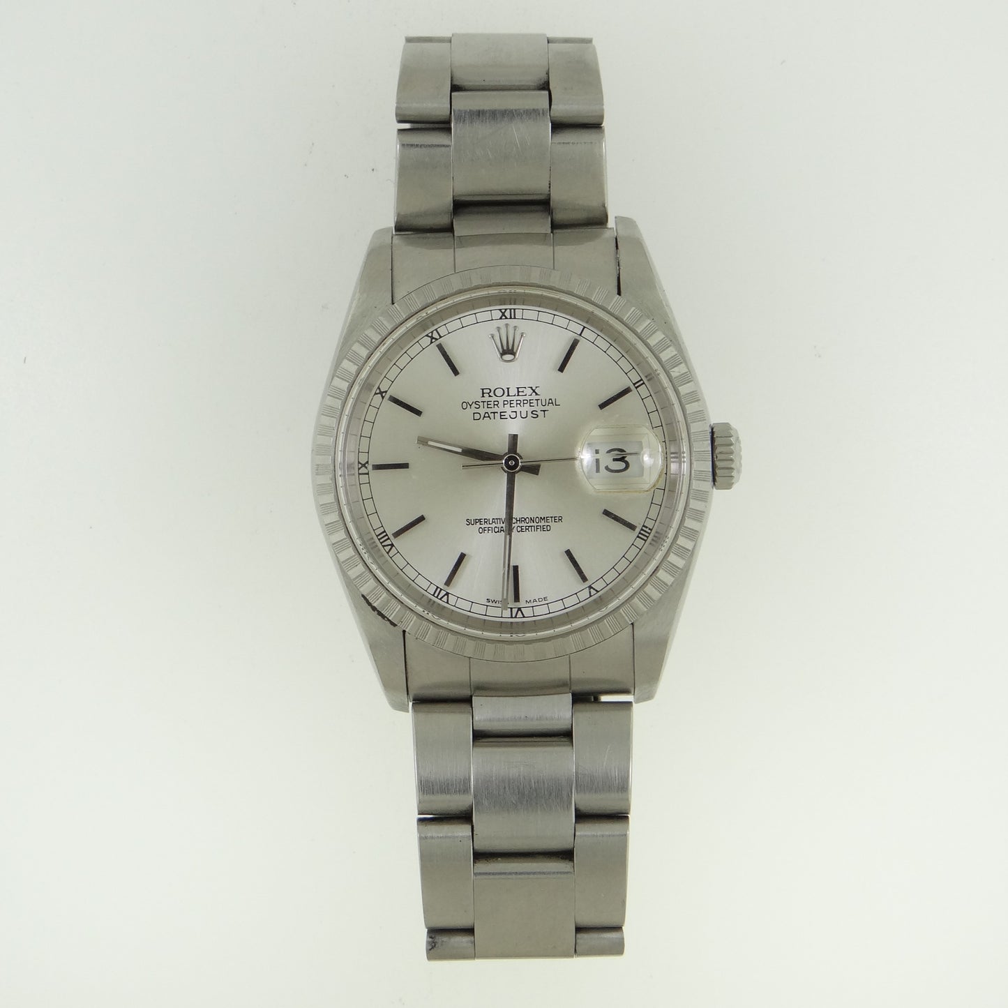 Rolex mens Datejust 16220 #26855