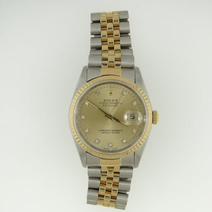 Rolex Mens Datejust 16233 #26861