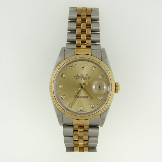 Rolex Mens datejust 16233 #26850