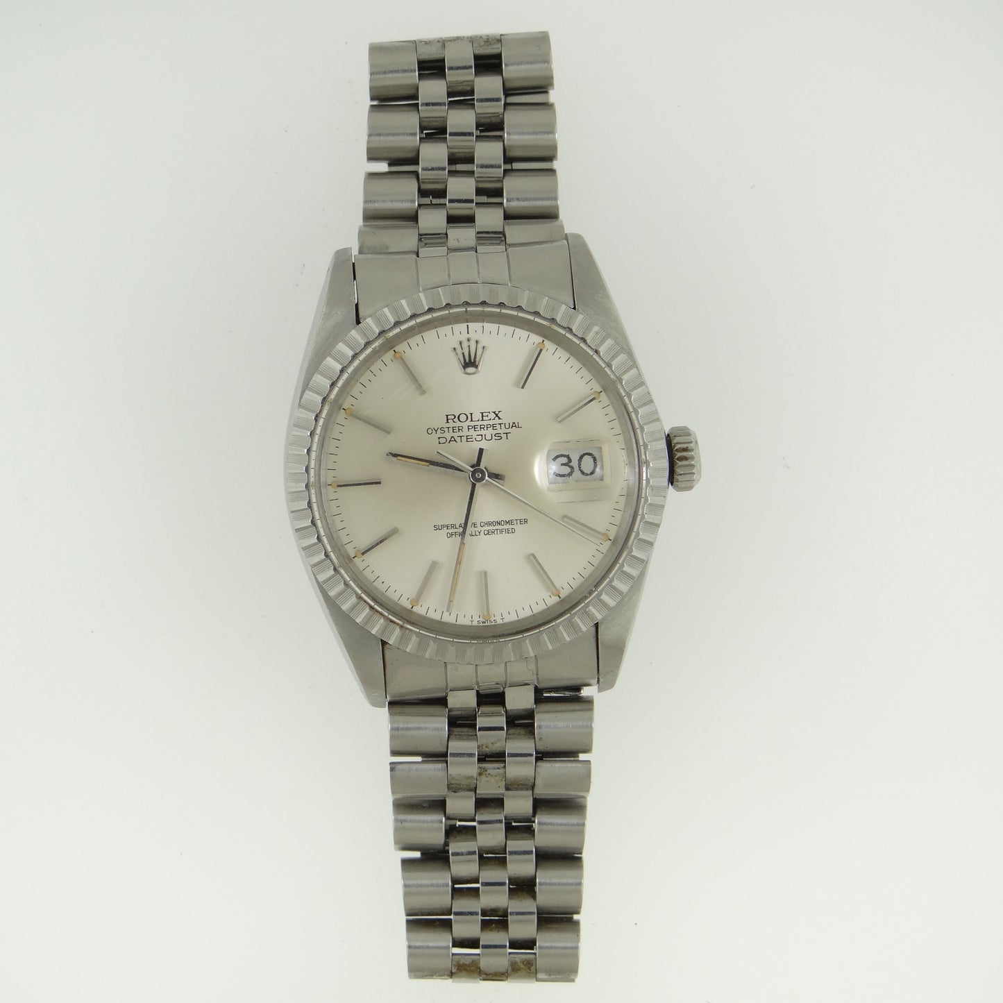 Rolex mens datejust 16030 #26852