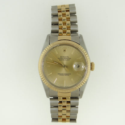 Rolex Mens Datejust 16233 #26862