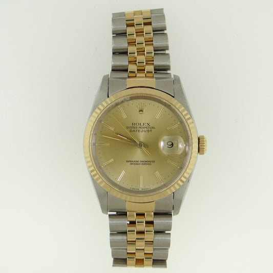 Rolex Mens Datejust 16233 #26862
