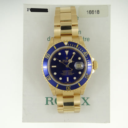 Rolex Submariner 16618 #26891