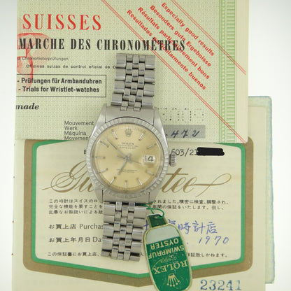 Rolex Mens Datejust 1603 #26851