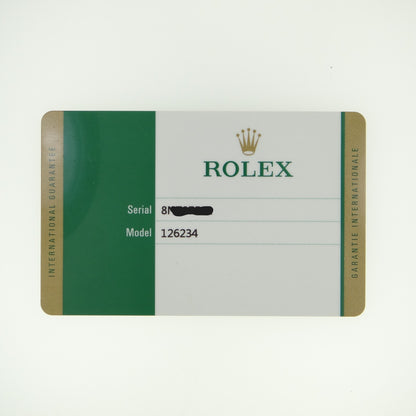Rolex Mens Datejust 126234 #25526
