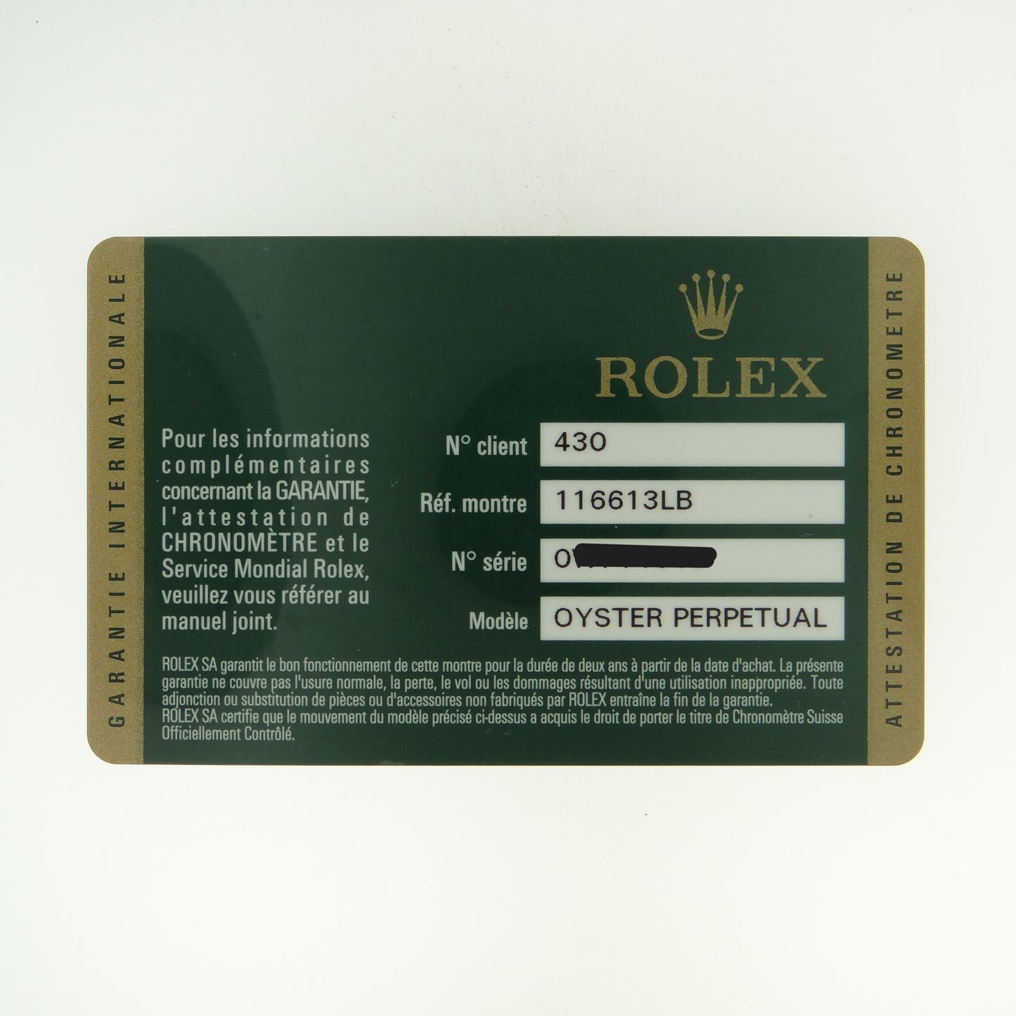 Rolex Submariner 116613 #26930