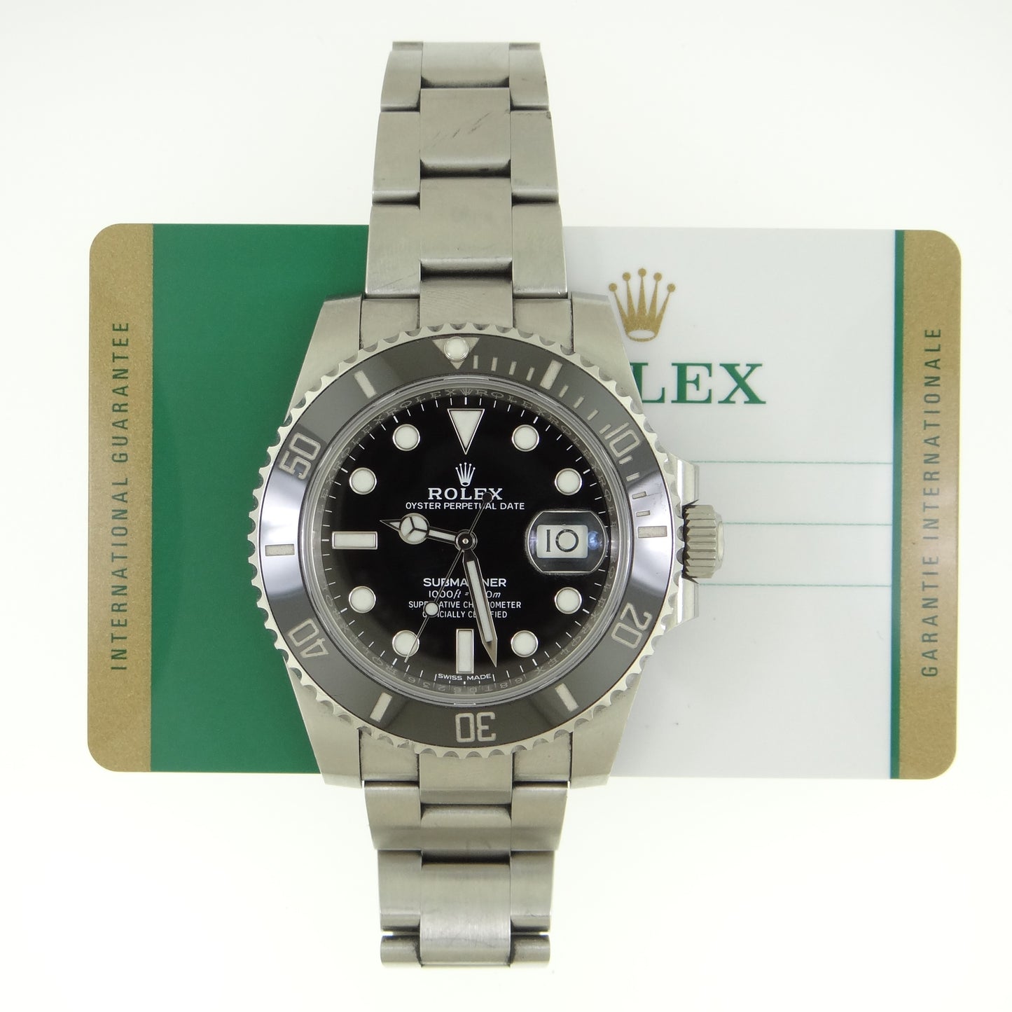 Rolex Submariner 116610 #25602