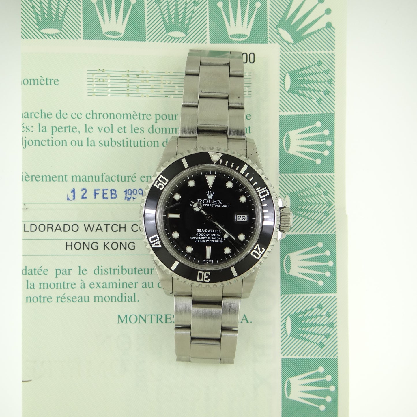 Rolex Seadweller 16600 #25604