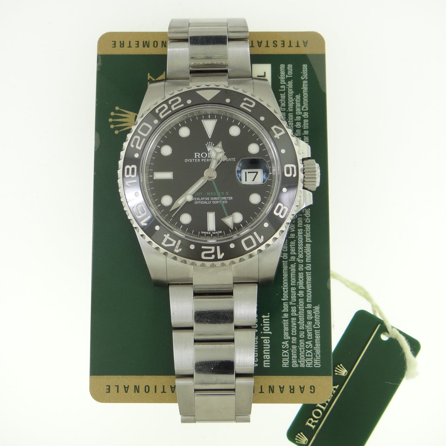 Rolex GMt Master II 116710 #27108