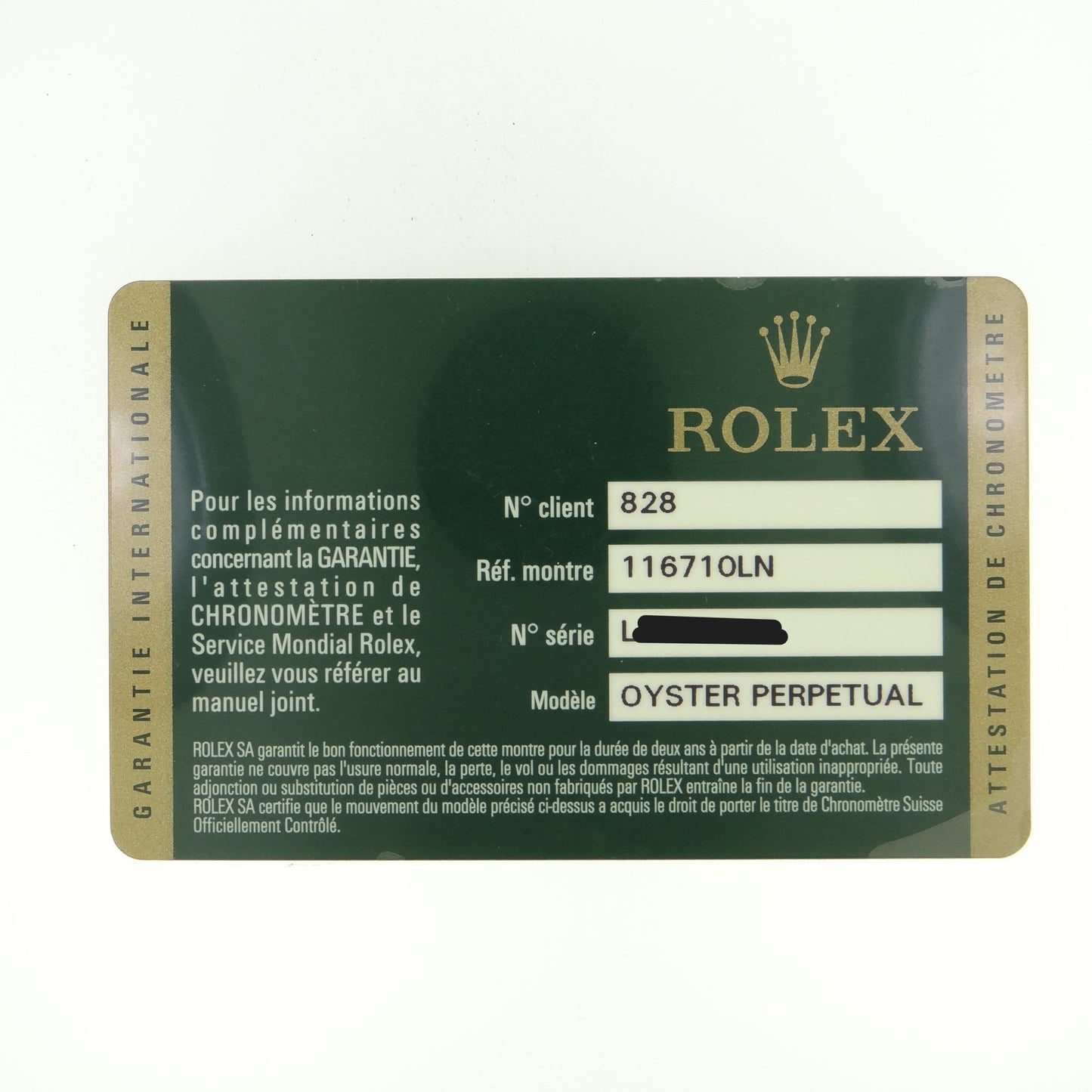 Rolex GMt Master II 116710 #27108