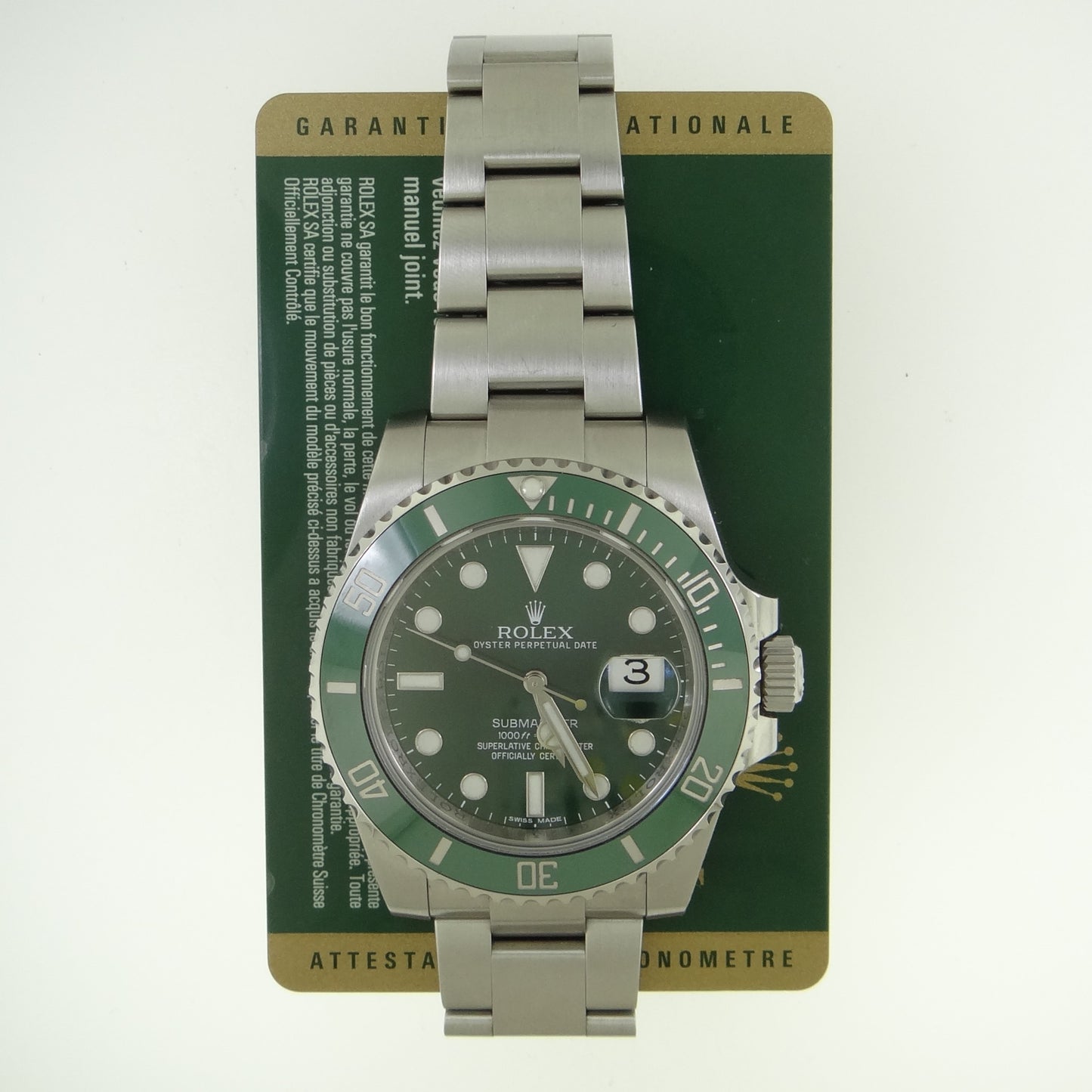 Rolex Submariner 116610LV #27102