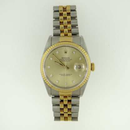 Rolex Mens Datejust 16233 #27125