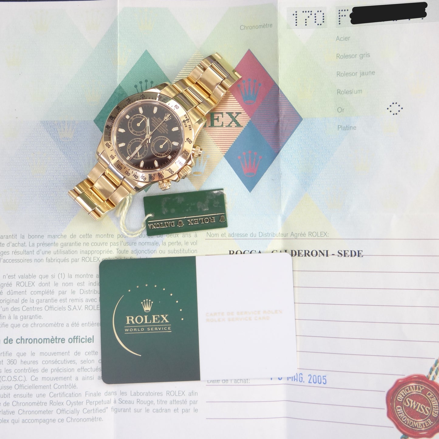 Rolex Daytona 116528 #27166