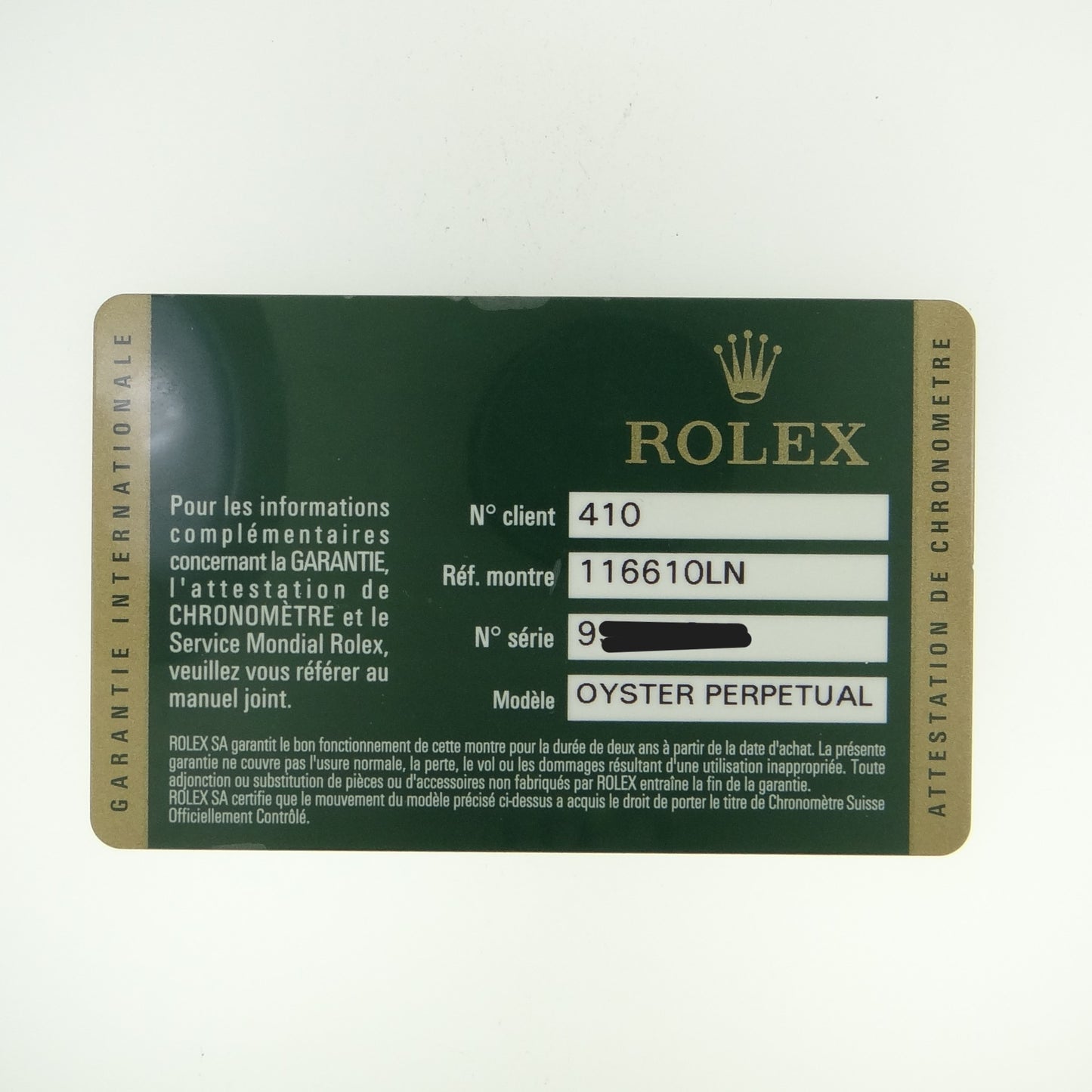 Rolex Submariner 116610LN #27178