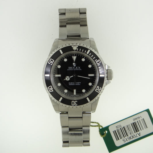 Rolex No Date Submariner 14060 #27263