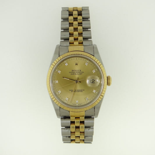 Rolex Mens Datejust 16233 #27339