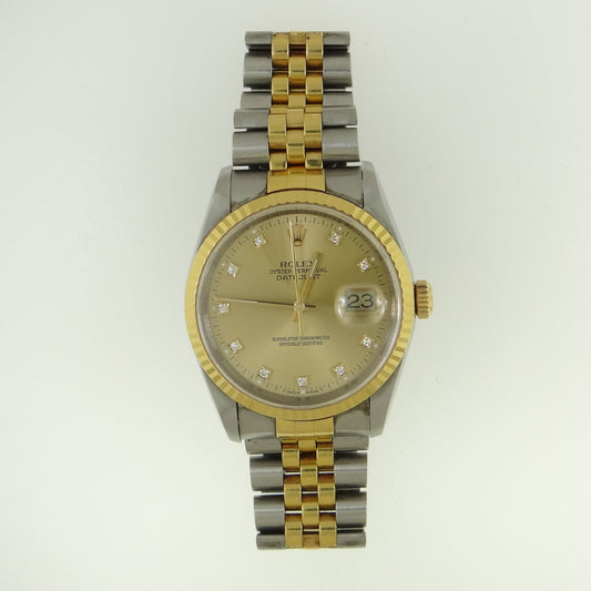 Rolex Mens Datejust 16233 #27321